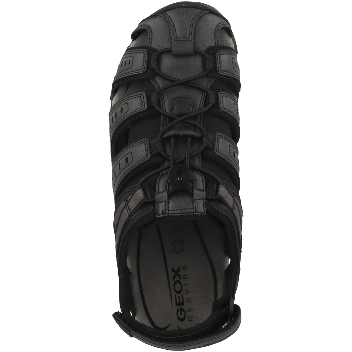 Geox U S.Strada C Sandale schwarz