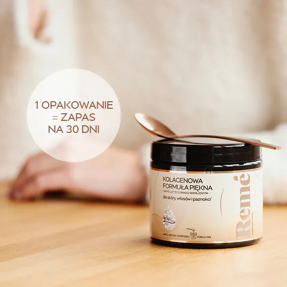 Reme Collagen Beauty Formula Caffe Latte prah s okusom vanilije 150 g