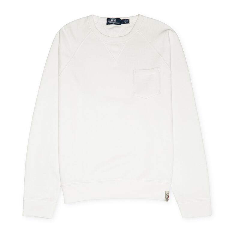 Polo Ralph Lauren Long Sleeve Sweatshirt deckwash white