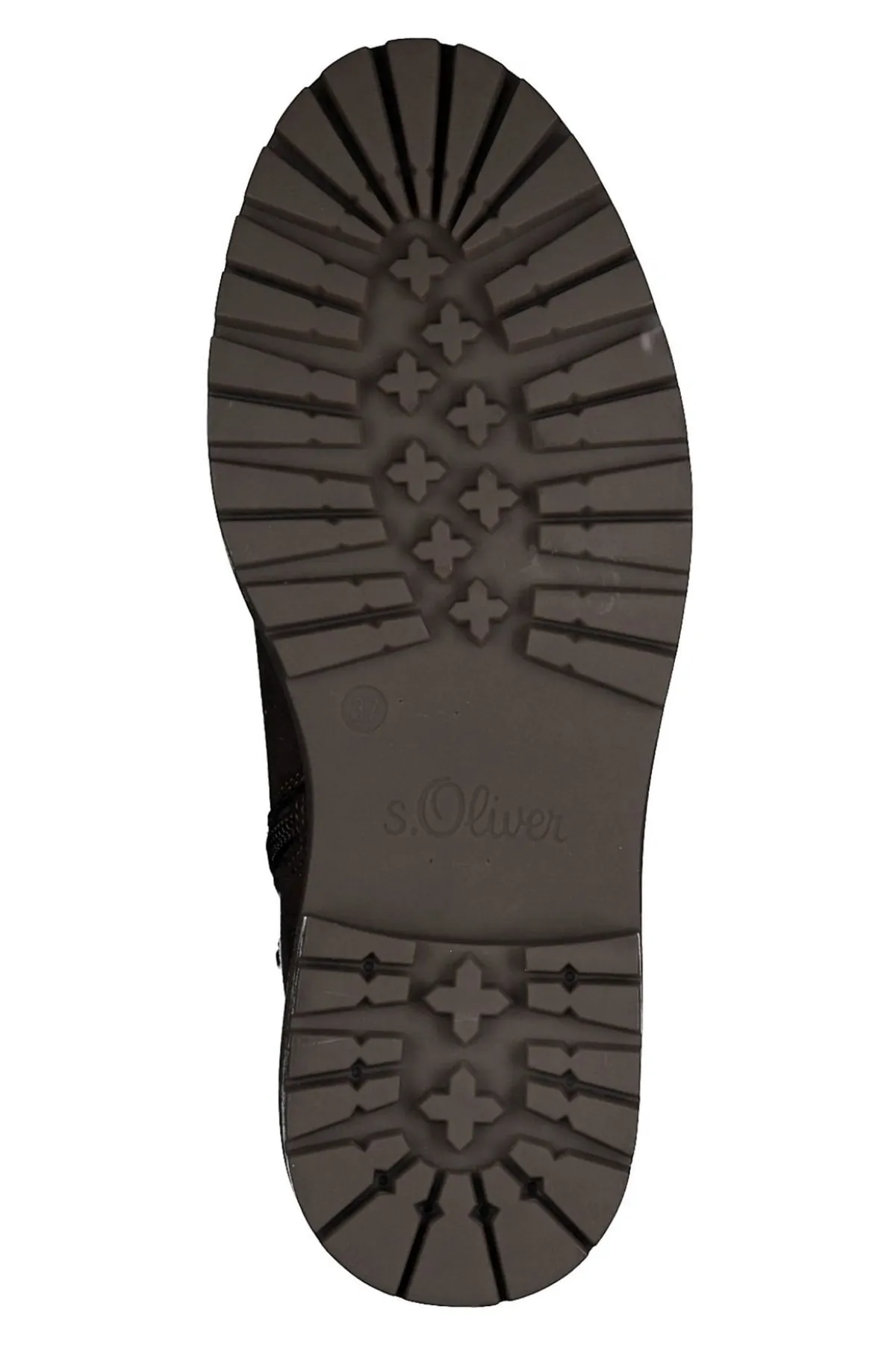 s.Oliver  Stiefelette - Braun - Blockabsatz