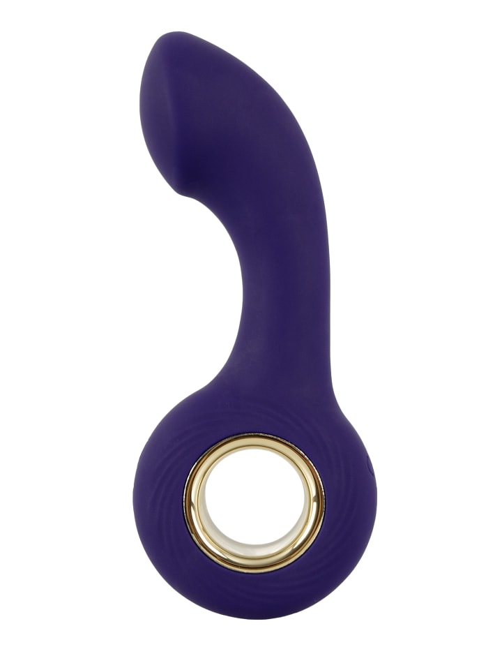 Sweet Smile Vibrator Vibrating G-&P-Spot Massager in lila günstig kaufen 13,5 cm