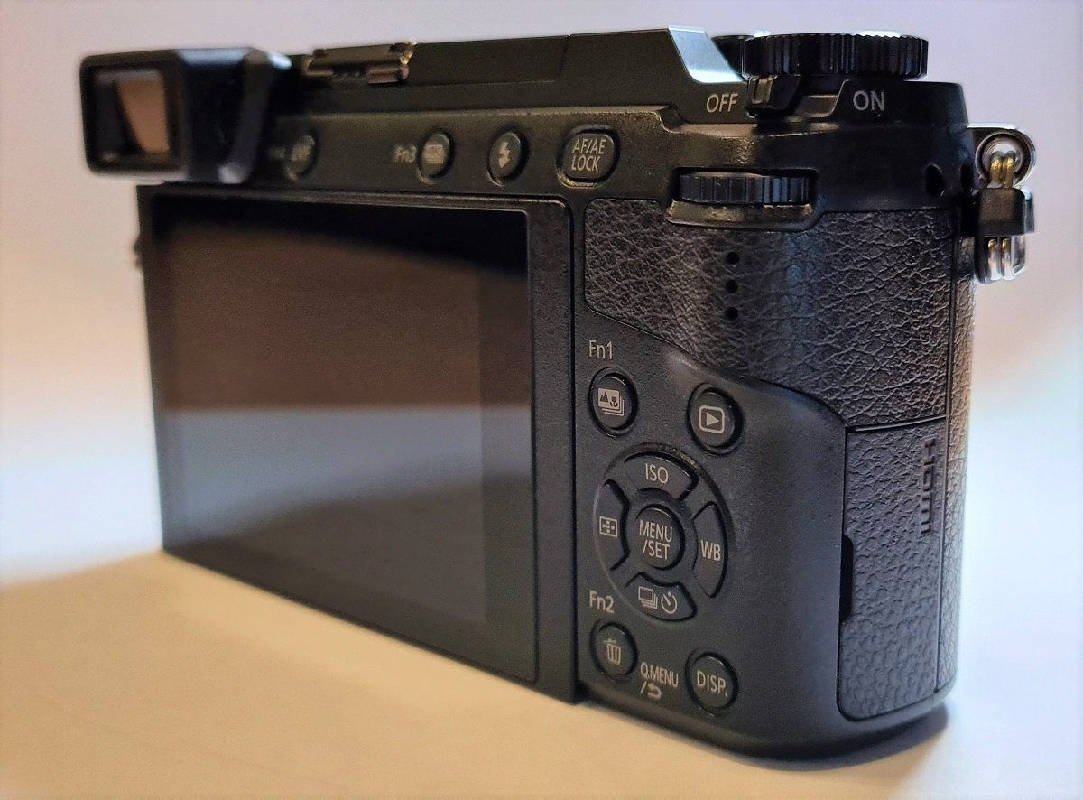 Panasonic Lumix GX80+3,5-5,6/12-32 mm schwarz G Kit Systemkamera