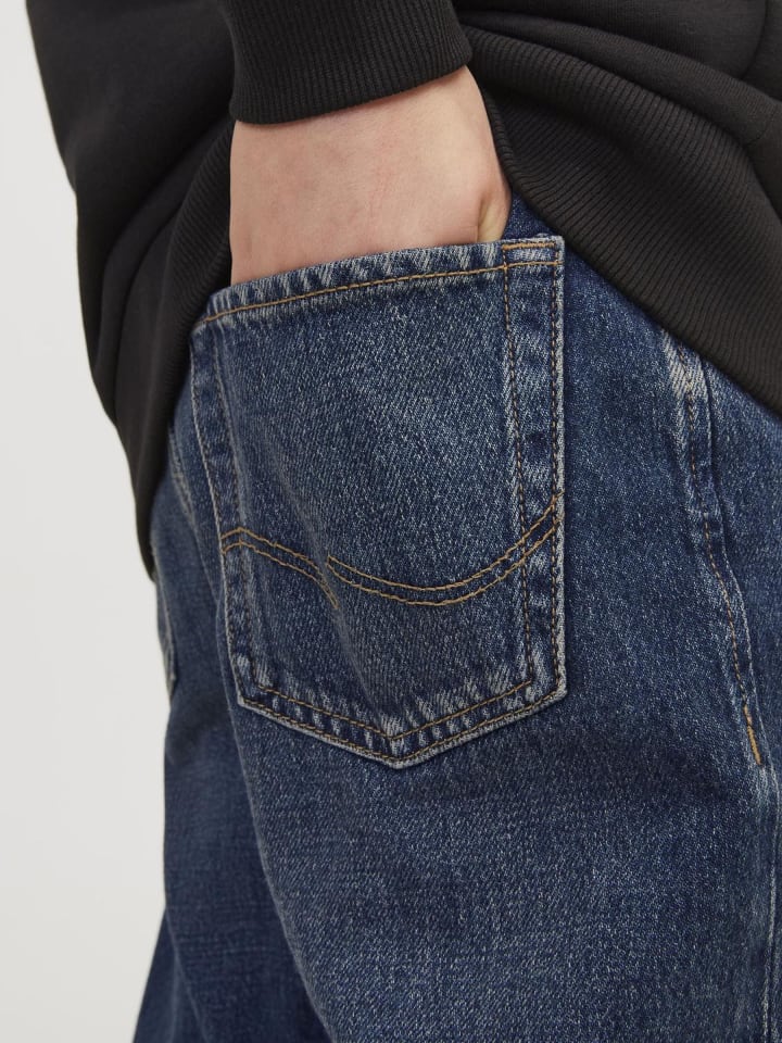 JACK & JONES Junior Jeans JJICHRIS JJORIGINAL MF 993 JNR in blue denim günstig kaufen