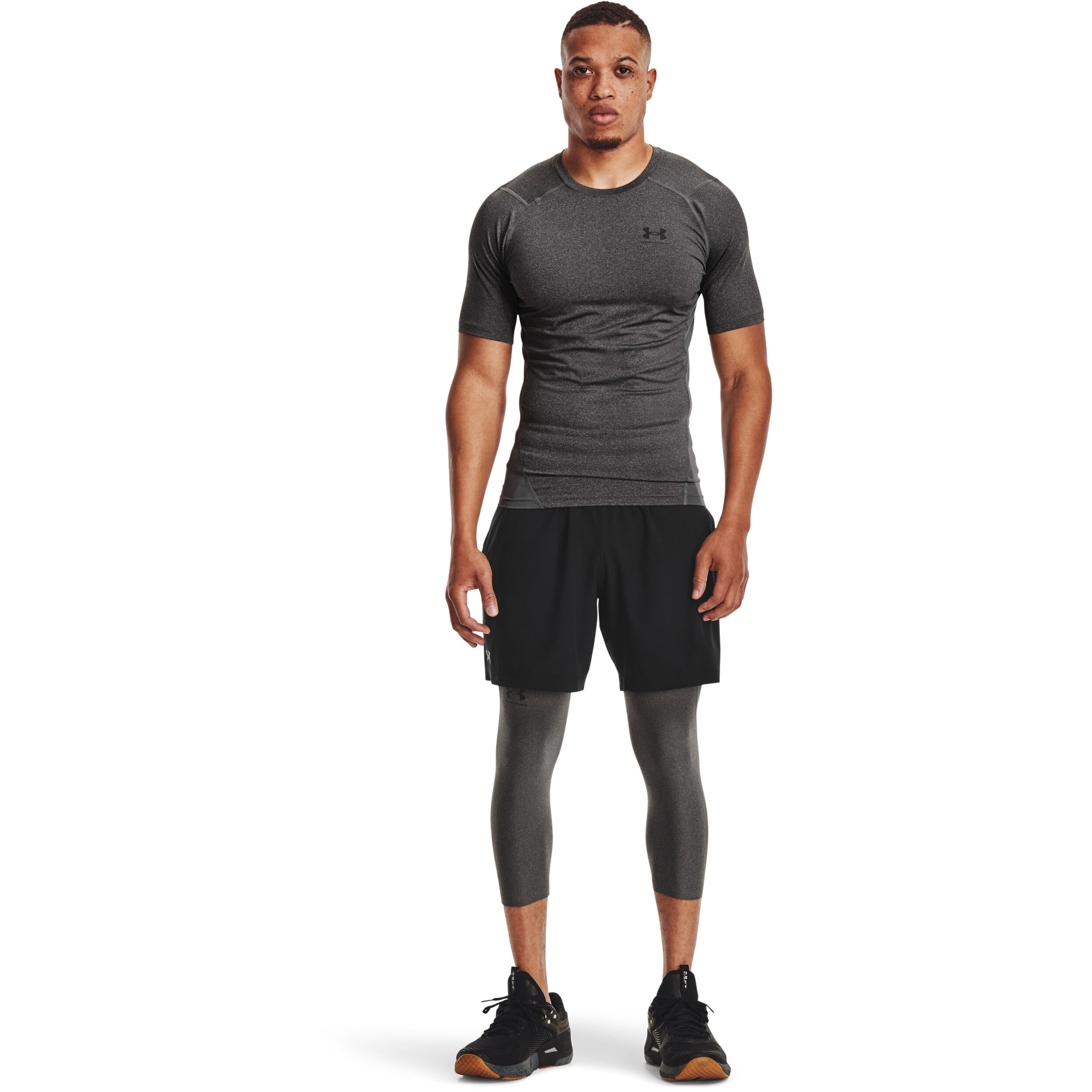 Heatgear Comp T-Shirt Herren - Dunkelgrau