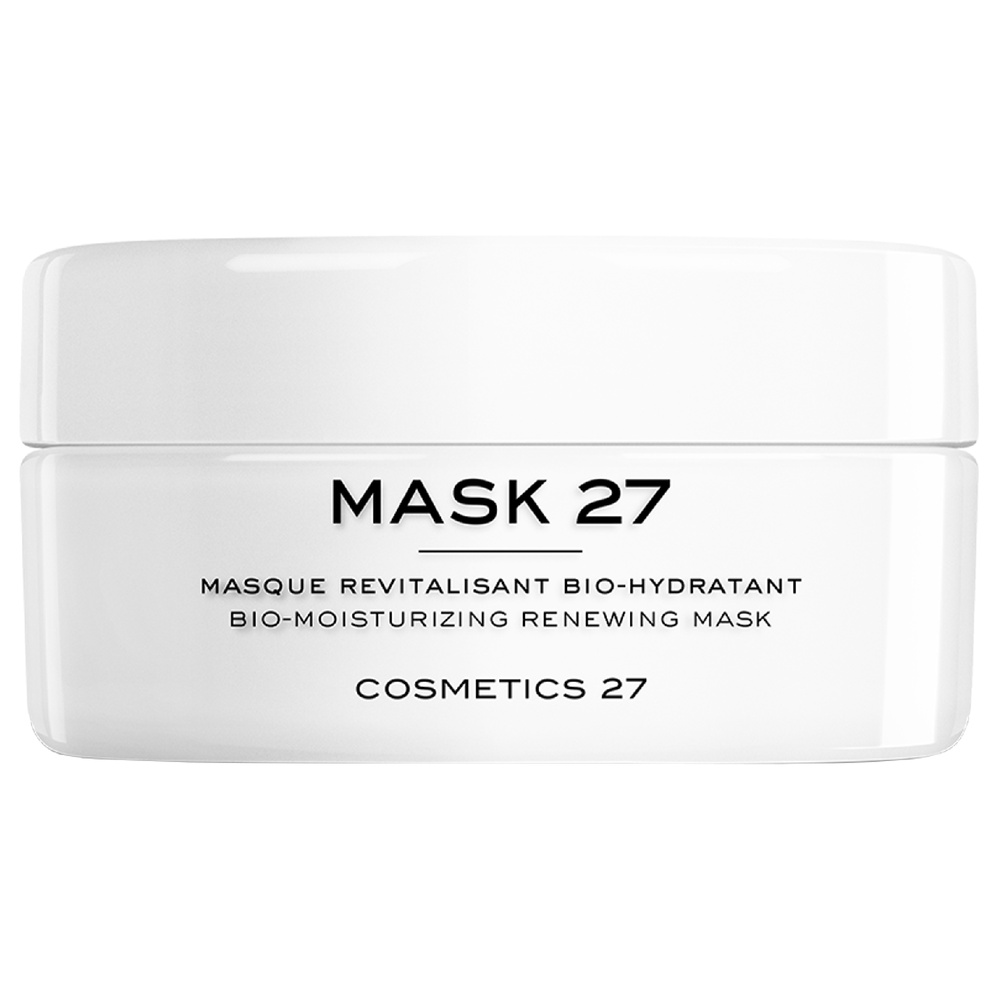 cosmetics 27 Mask 27 Masque revitalisant Bio-hydratant
