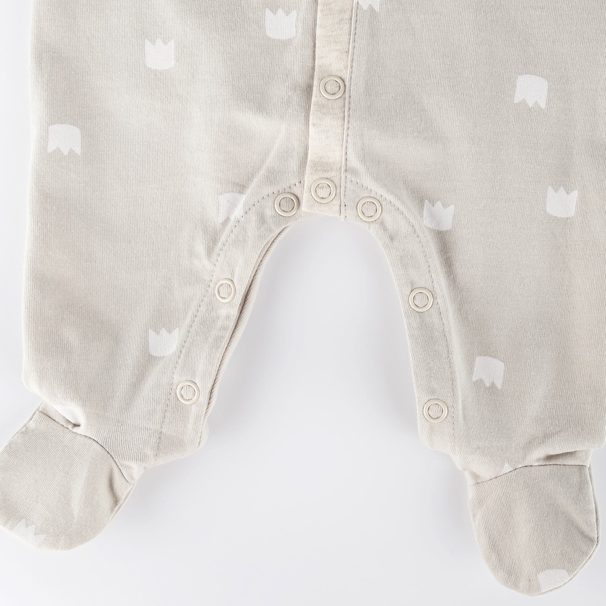 Baby Overall Krönchen Bär, beige