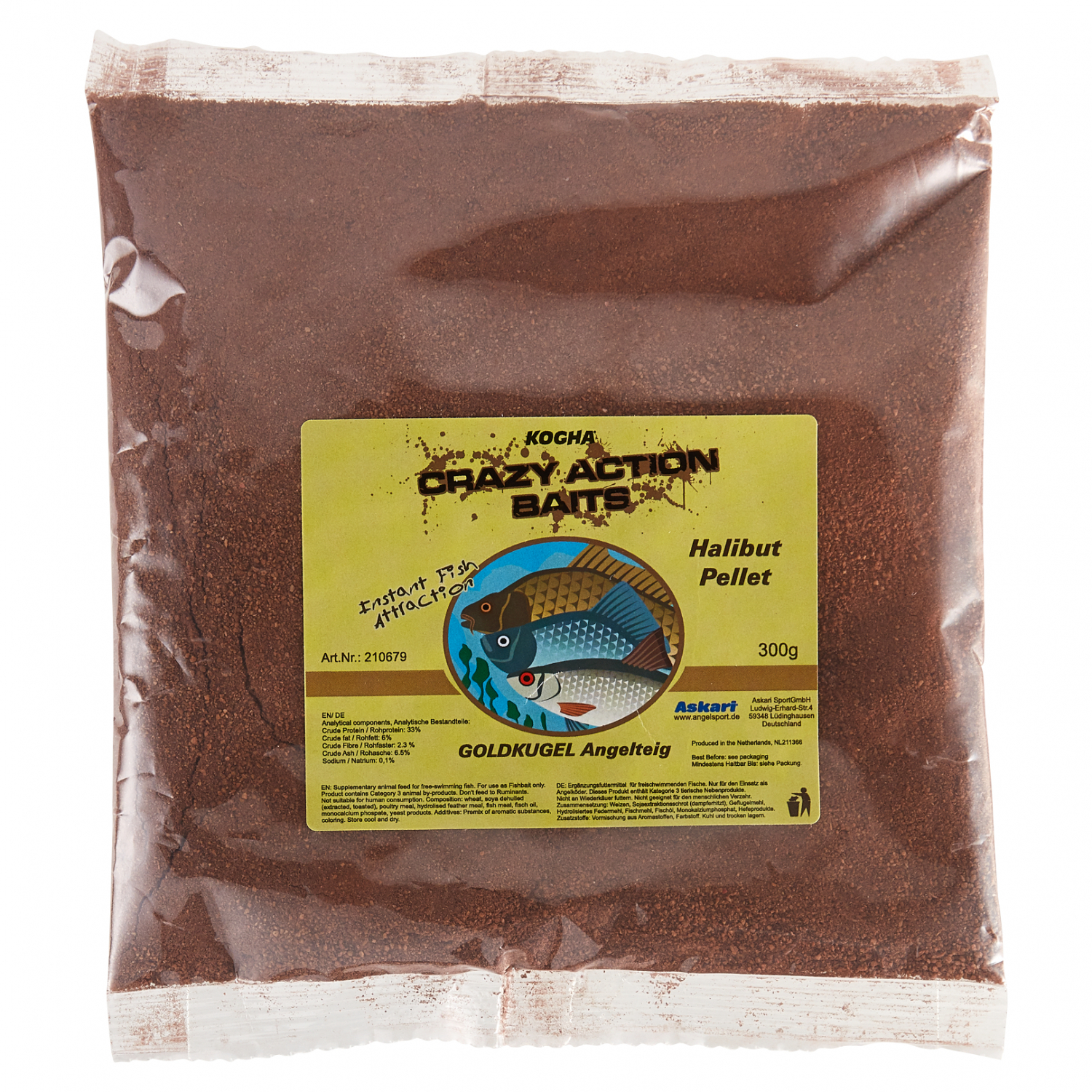 Kogha Teig Crazy Action Baits Goldkugel