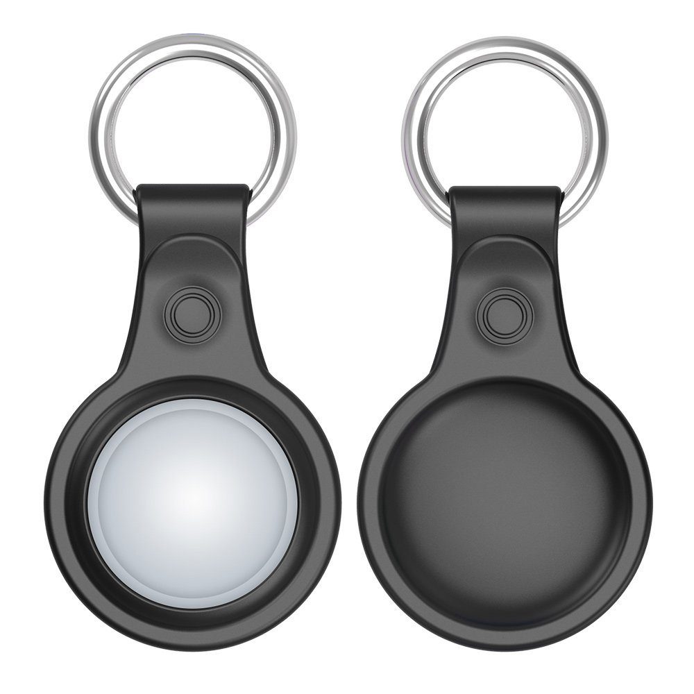 Dux Ducis Schlüsselanhänger 4x Silikon Schutz Hülle Cover Schlüsselanhänger Apple AirTag (4-tlg)