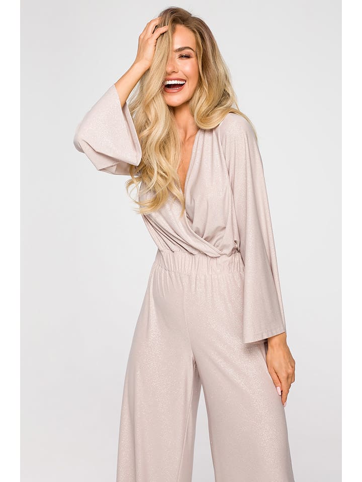 made of emotion Jumpsuit in Champagner günstig kaufen