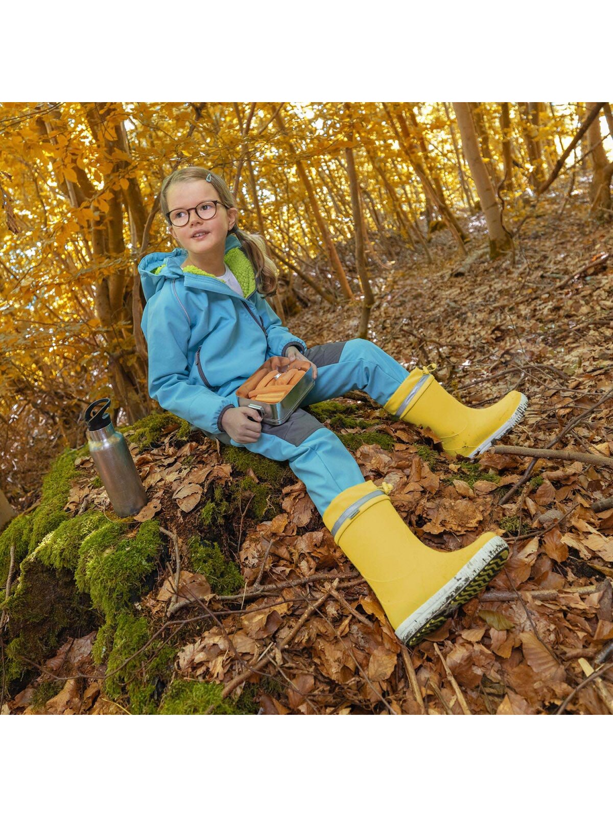 Regenstiefel, gelb