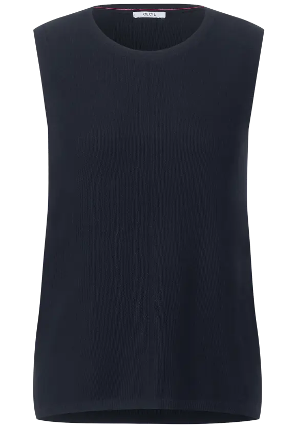 CECIL Pullunder mit Strickdetails
