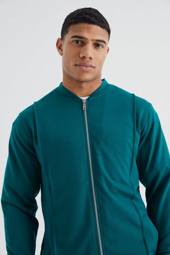 Slim-Fit Bomberjacke