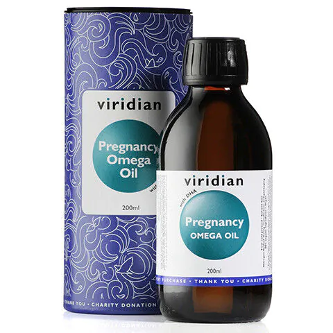 Viridian Pregnancy Omega Oil, Omega aliejus nėščioms moterims