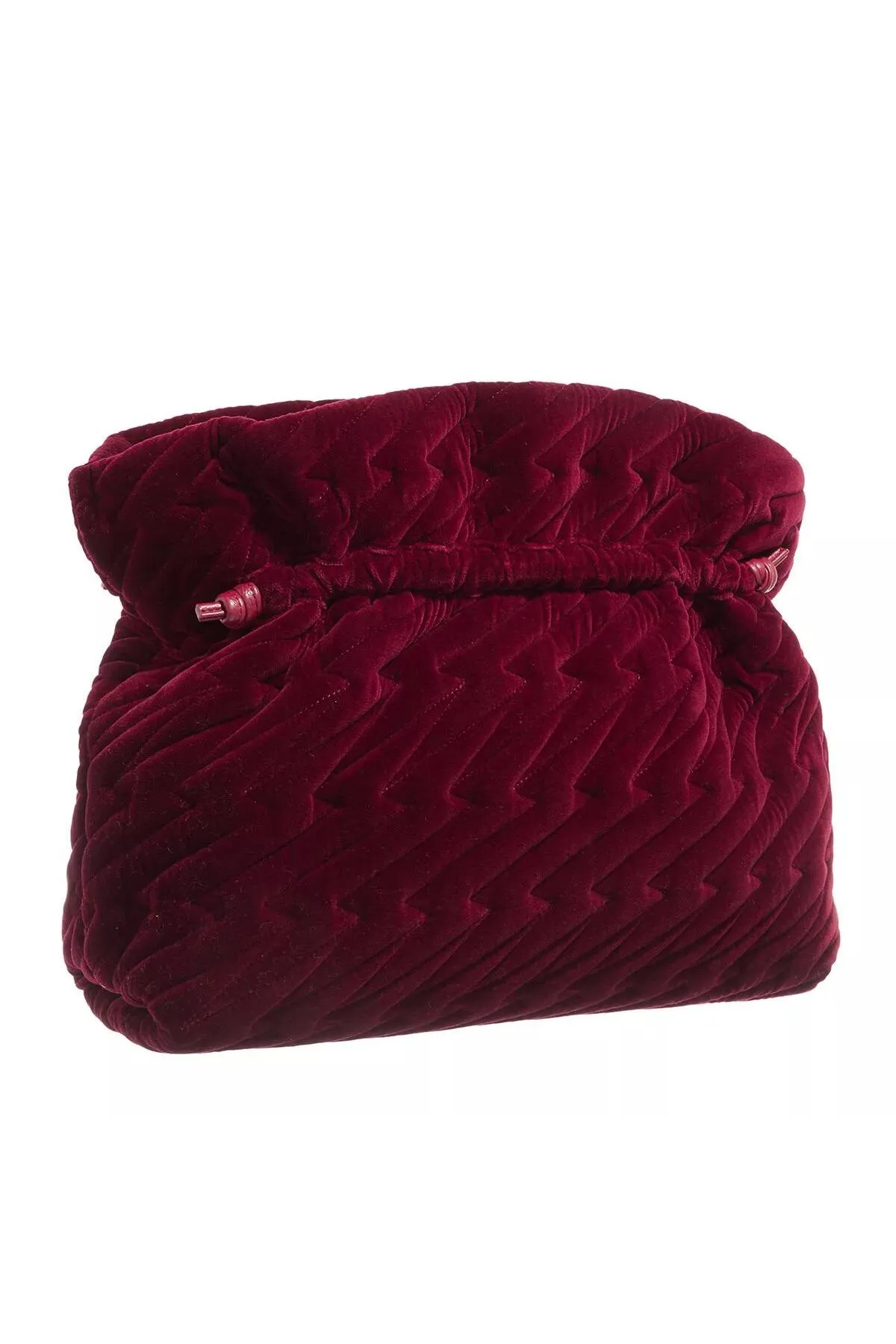 Vivienne Westwood  Große Clutch Eva in Burgunderrot