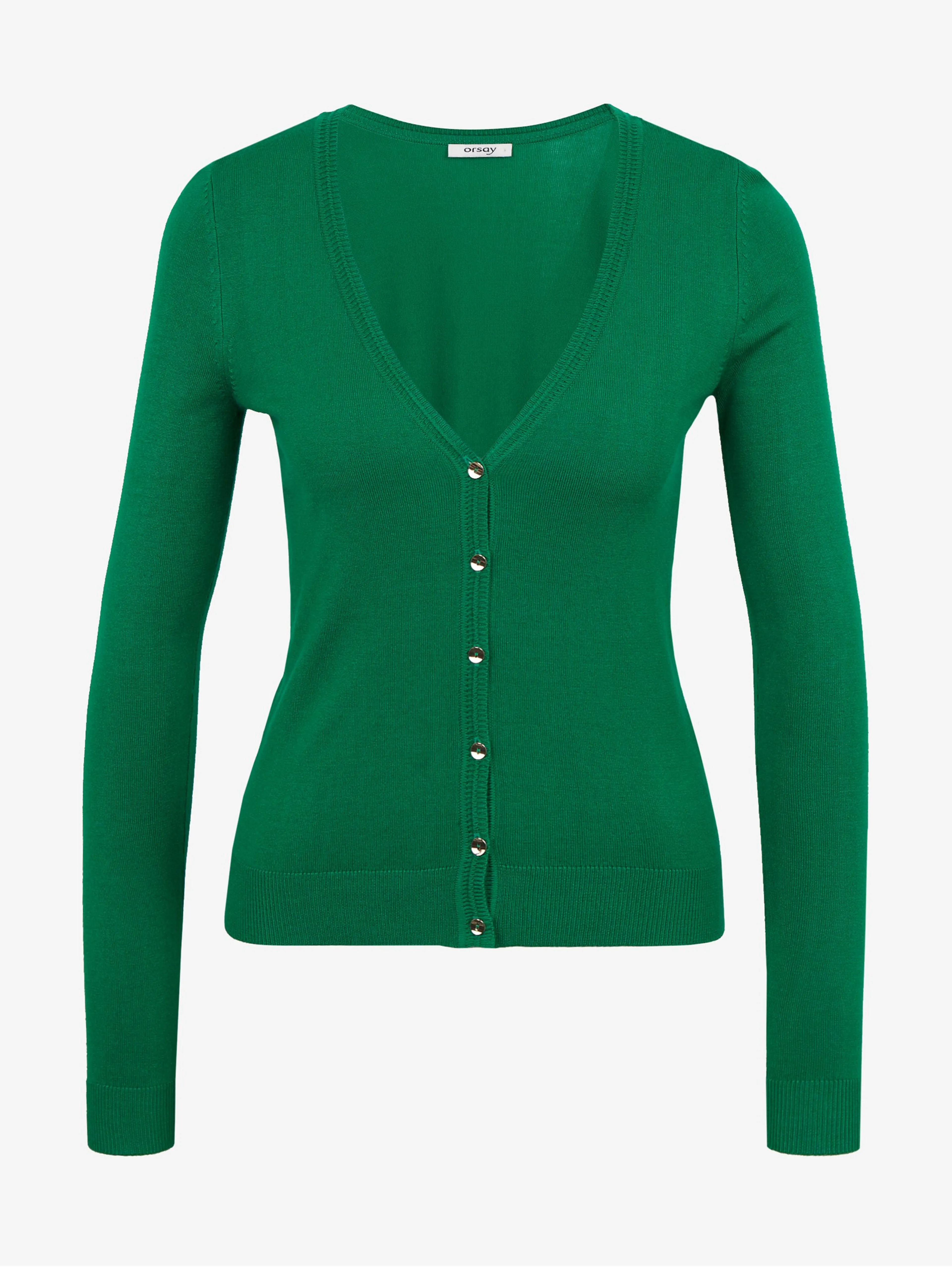 Grüne Damen-Strickjacke ORSAY