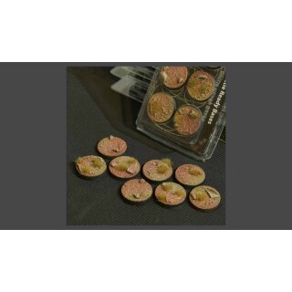 Badlands Bases, Round 32mm Battle Ready (8)