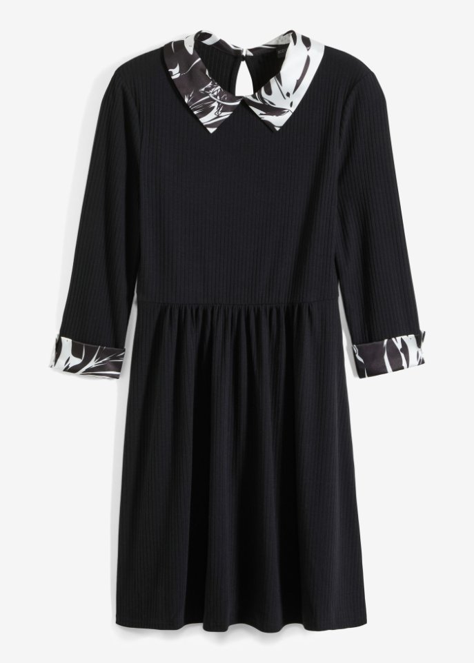 Kleid mit Blusenkragen