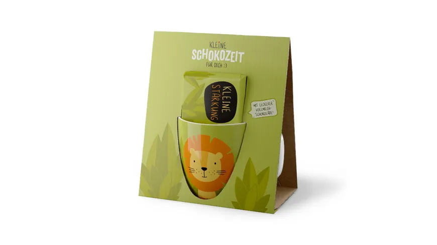 Geschenk für Dich Kleine Schokozeit Löwe