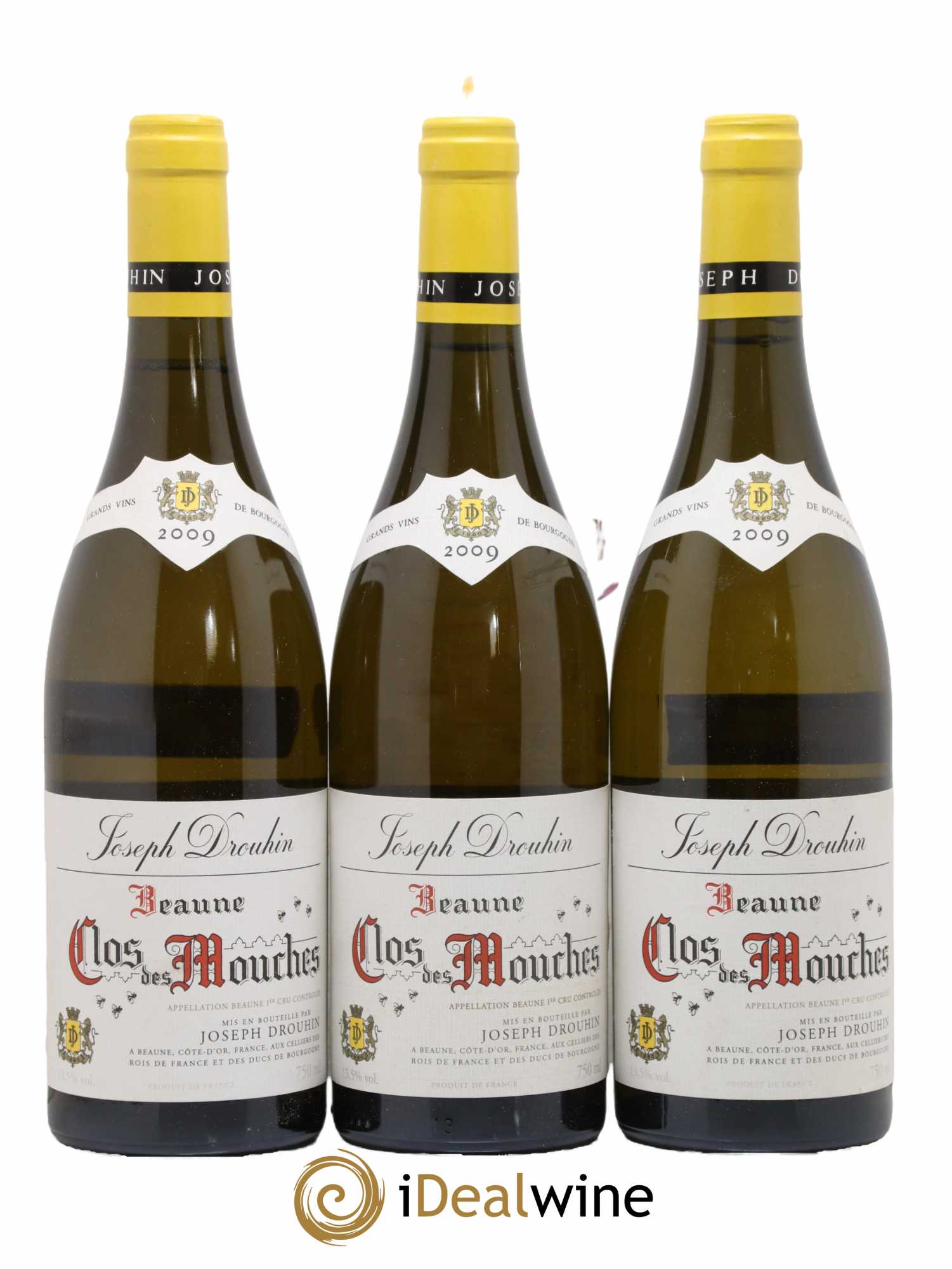 Beaune 1er Cru Clos des Mouches Joseph Drouhin  2009 - Lot de 3 Bouteilles
