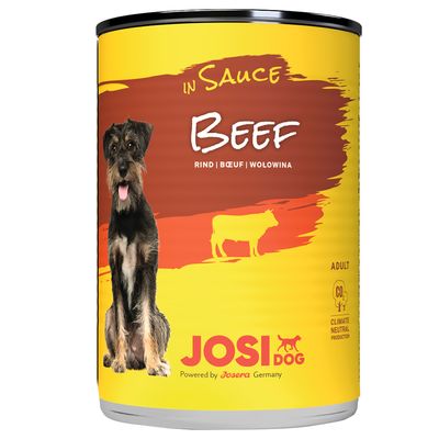 JosiDog Nassfutter in Soße 12 x 415 g
