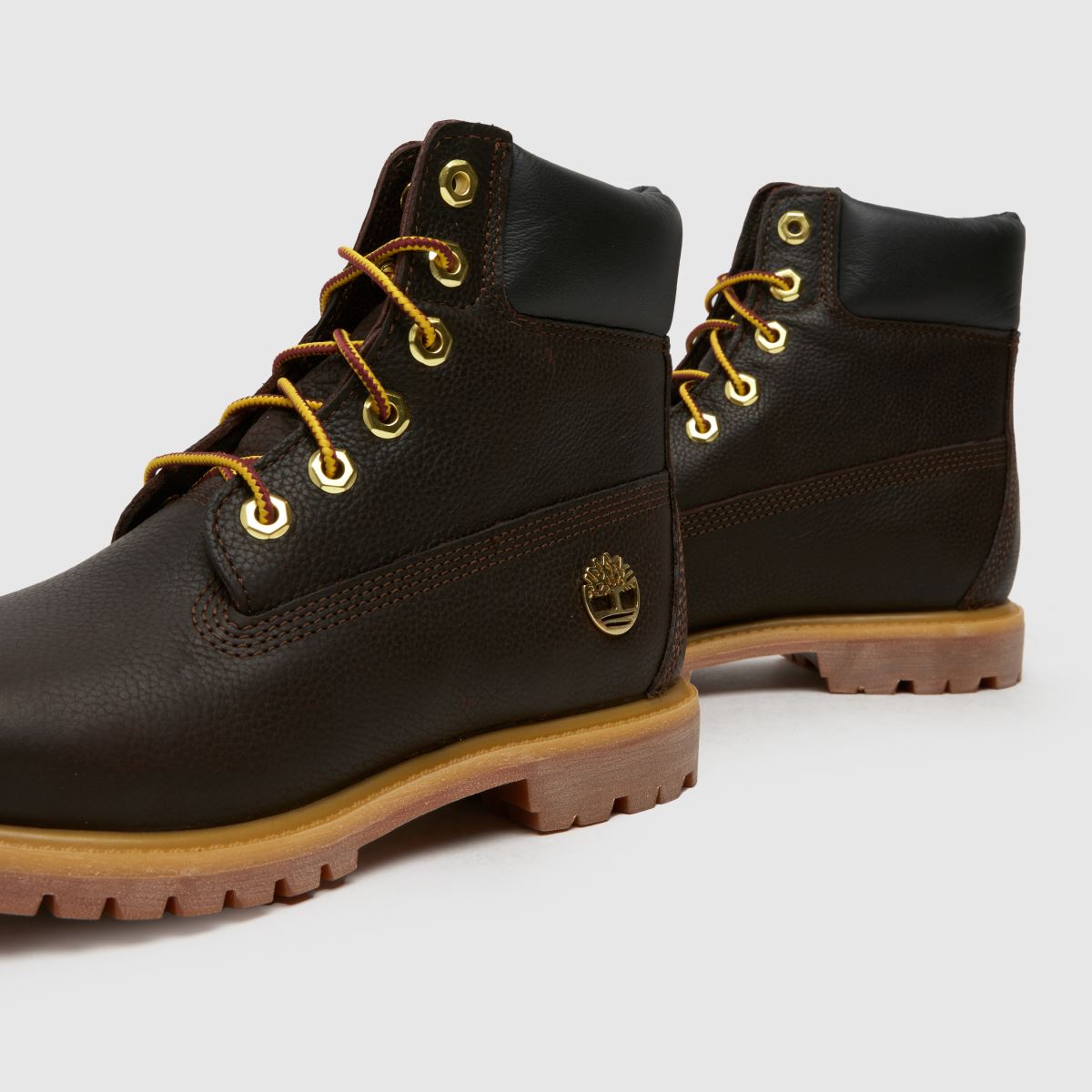 Timberland – Premium 6-tums stövlar i mörkbrun