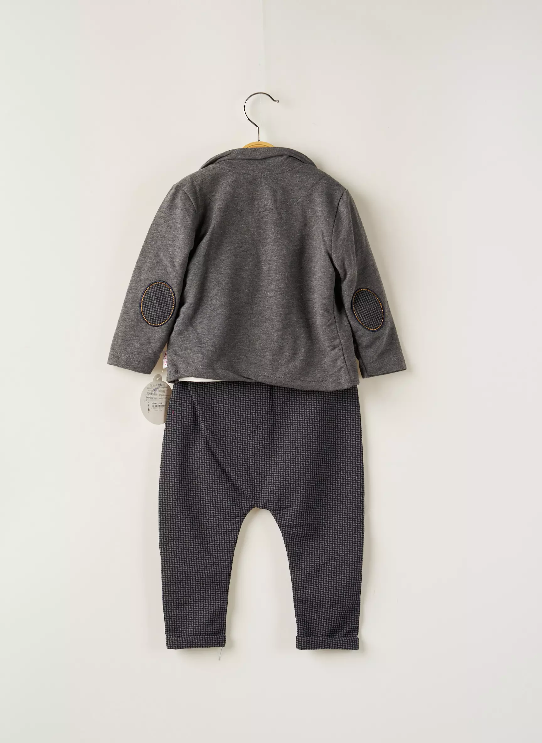 Hippil Ensembles Pantalon Garcon couleur noir