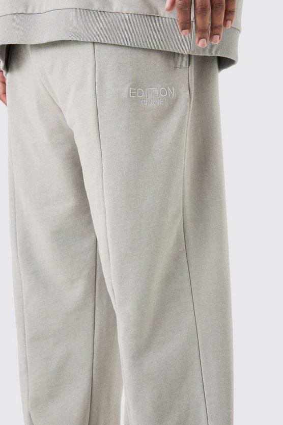 Plus lockere Edition Jogginghose mit geteiltem Saum