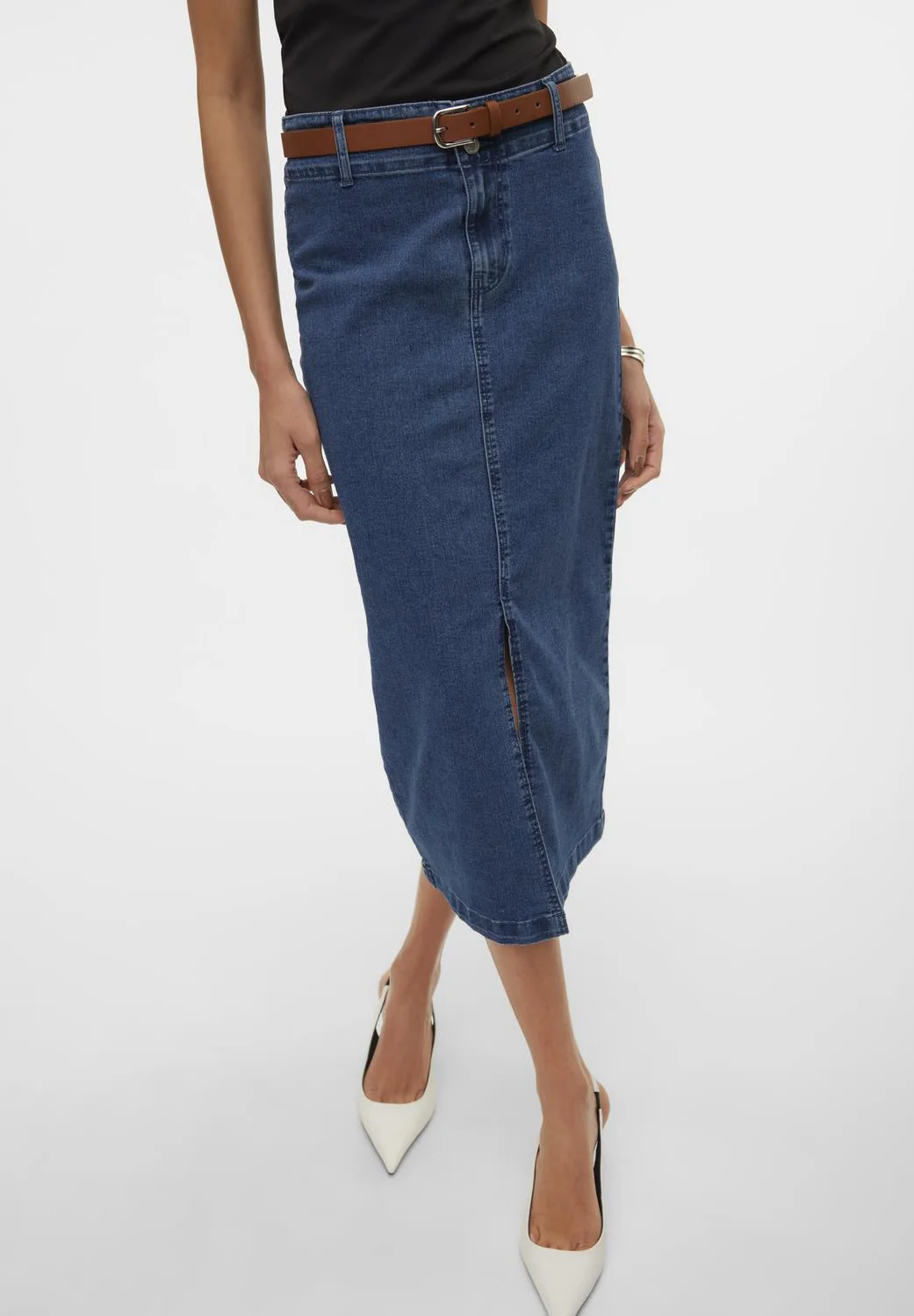 Vero Moda VMPEYTON FALDA DESLIZANTE - Falda tubo