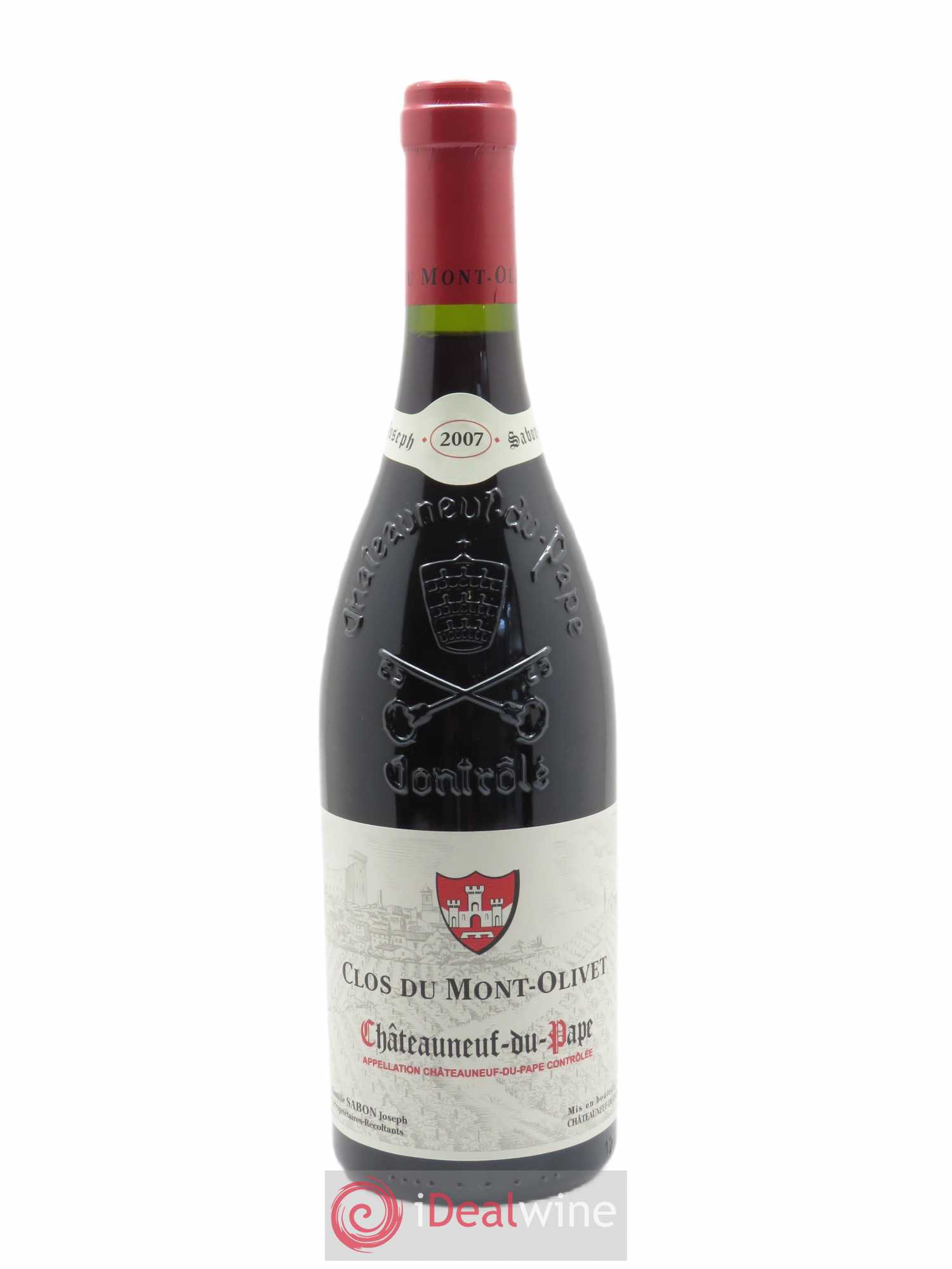 Châteauneuf-du-Pape Clos du Mont-Olivet  2007 - Lot de 1 Bouteille