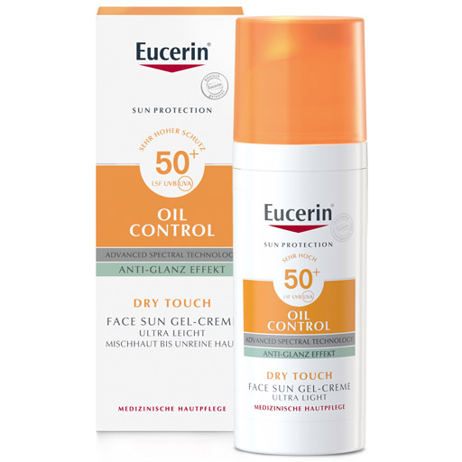 EUCERIN Sun Gel-Creme Oil Contr.Anti-Gl.Eff.LSF50   50 ml  Creme