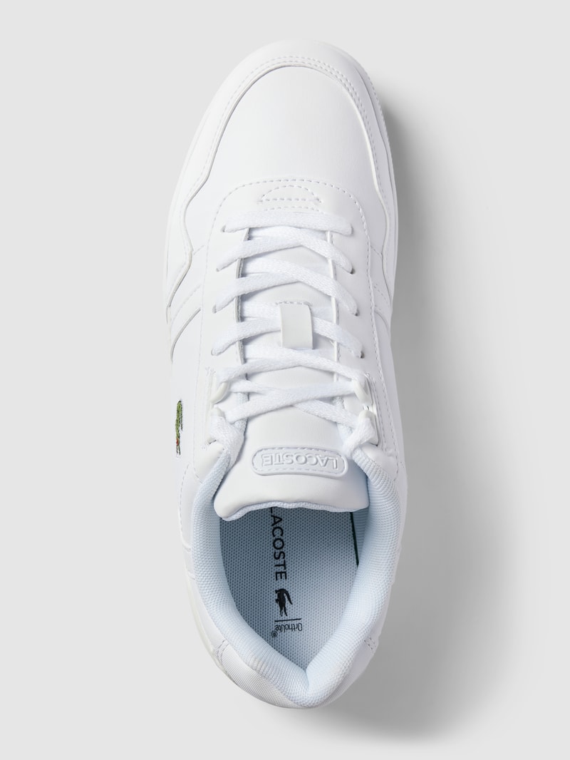 Sneaker mit Label-Details Modell 'CLIP' in weiß