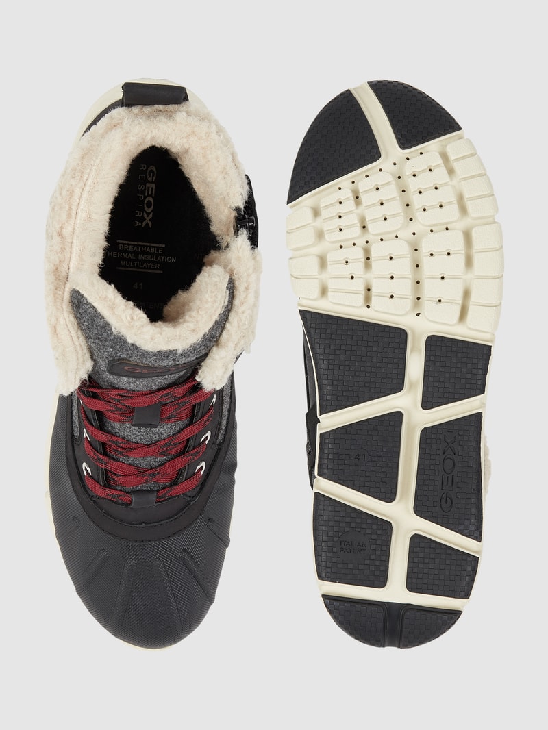 Boots mit Teddyfutter Modell 'Flexyper' in anthrazit