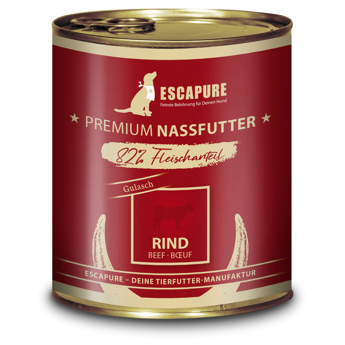Escapure Rinder Gulasch Dose Menü günstig kaufen bei ZooRoyal