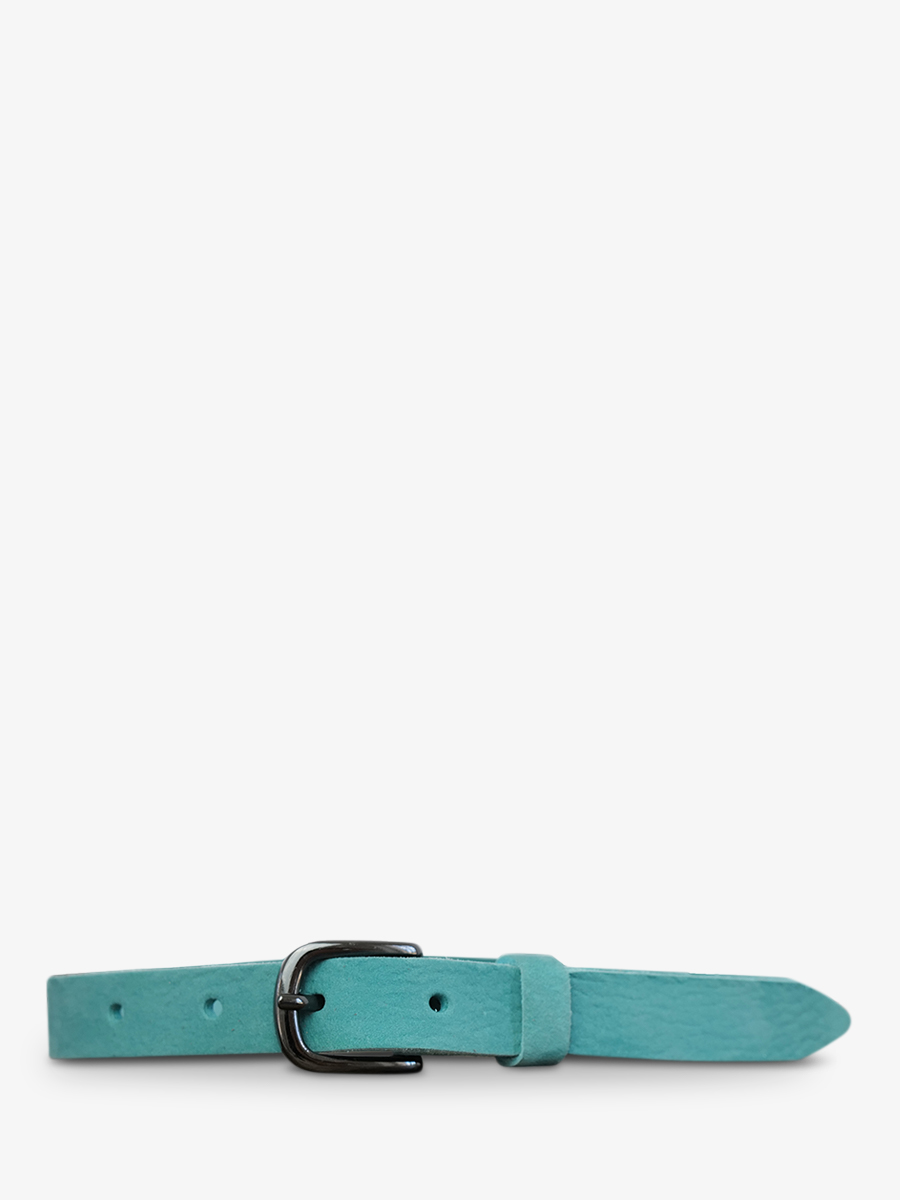 LaCeinture Magnifique Nubuck - 20mm - Turquoise