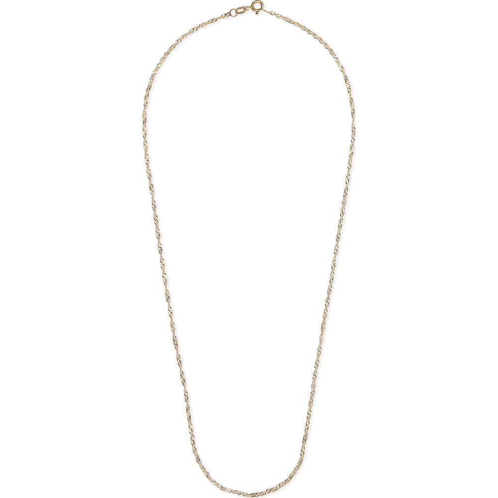 FAVS Chaînette 375 Or jaune collier