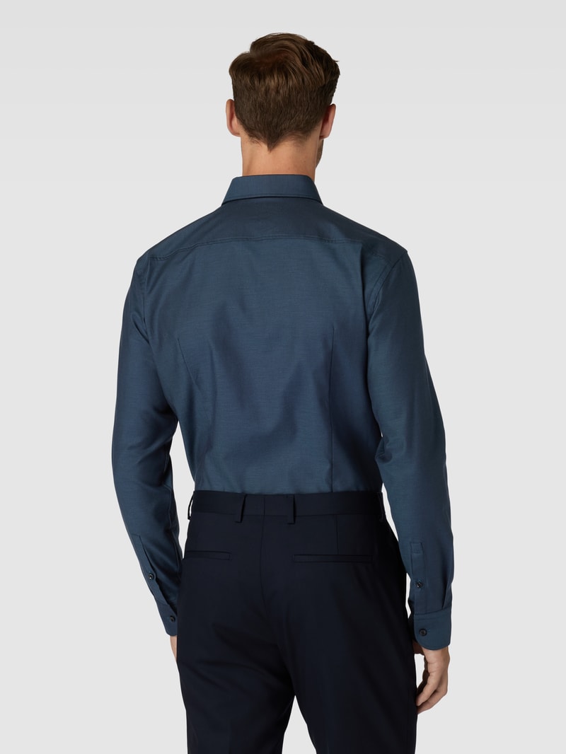 Business-Hemd mit Kentkragen Modell 'HANK' in aqua blau