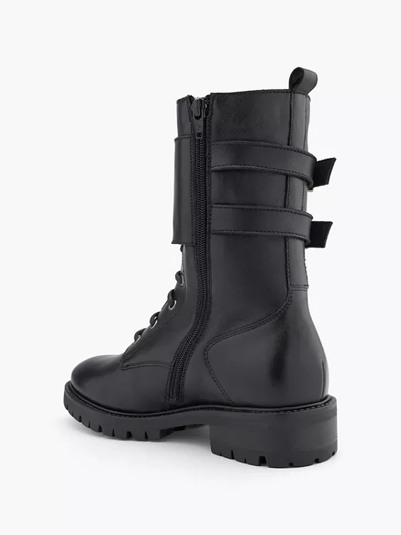 5th Avenue Leder Schnürstiefel