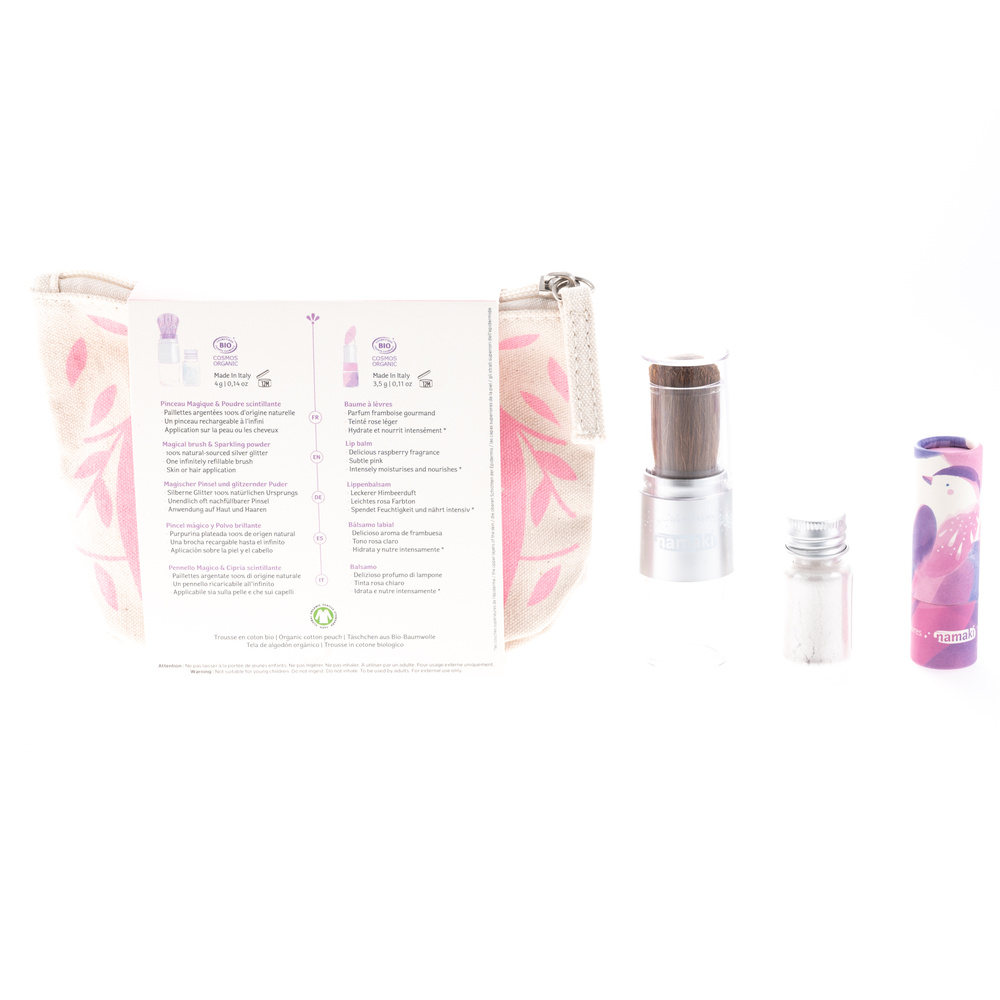namaki Trousse Renard Rose Maquillage