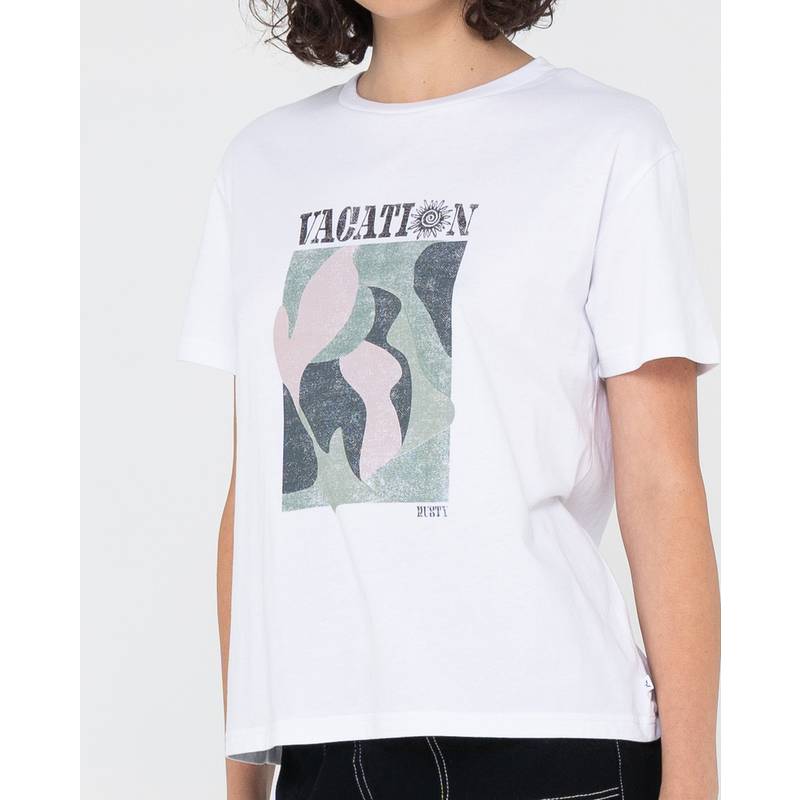 RUSTY VACATION RELAXED FIT TEE T-Shirt Damen