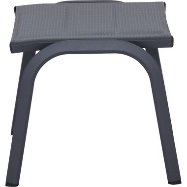 Siena Garden Gartenlounge-Hocker Siena Garden Tesoro Gartenhocker Aluminium (1)