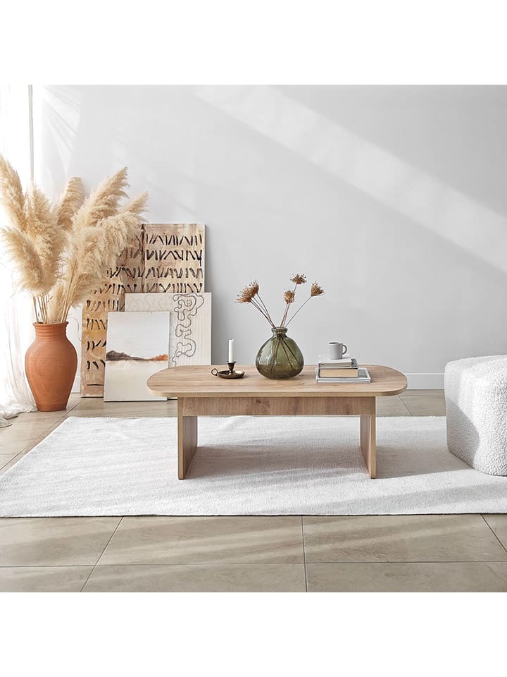 Evila Couchtisch ''Theseus'' in Hellbraun - (B)105 x (H)35 x (T)60 cm günstig kaufen onesize