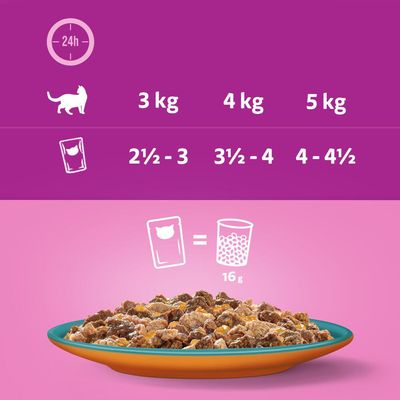 Jumbopack WHISKAS DUO Portionsbeutel 96 x 85 g