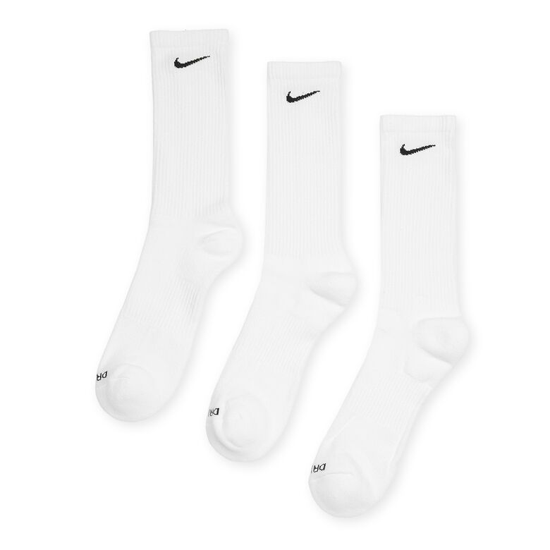 NIKE Everyday Plus Cushioned Socks white/black