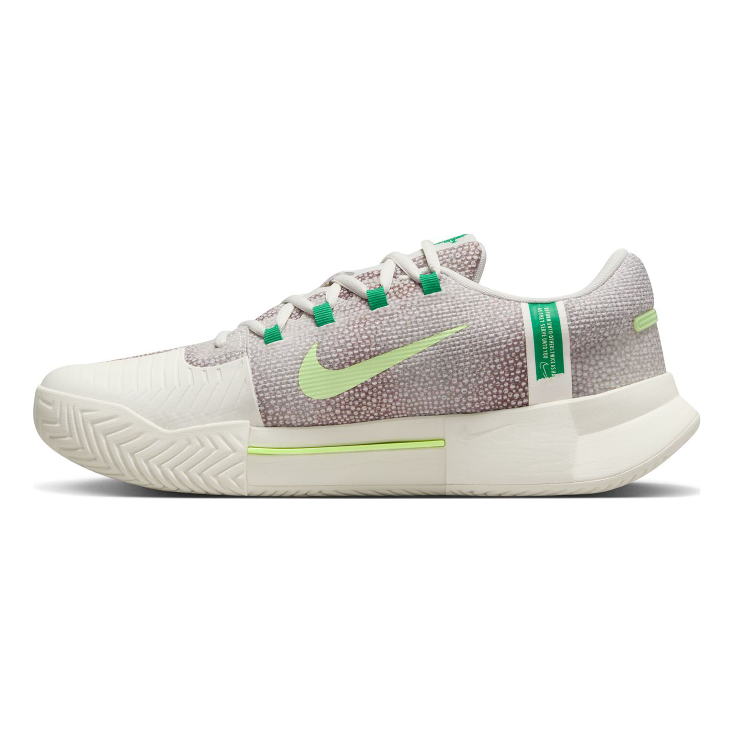 GP Challenge 1 Premium Allcourtschuh Herren - Beige, Grün