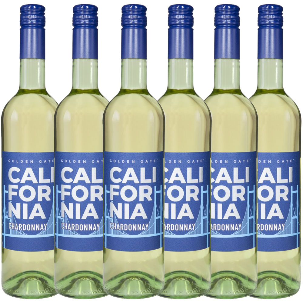 Golden Gate Chardonnay California trocken 0,75l - 6er Karton