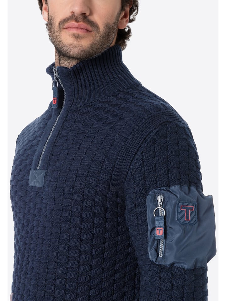Timezone Pullover in Dunkelblau günstig kaufen