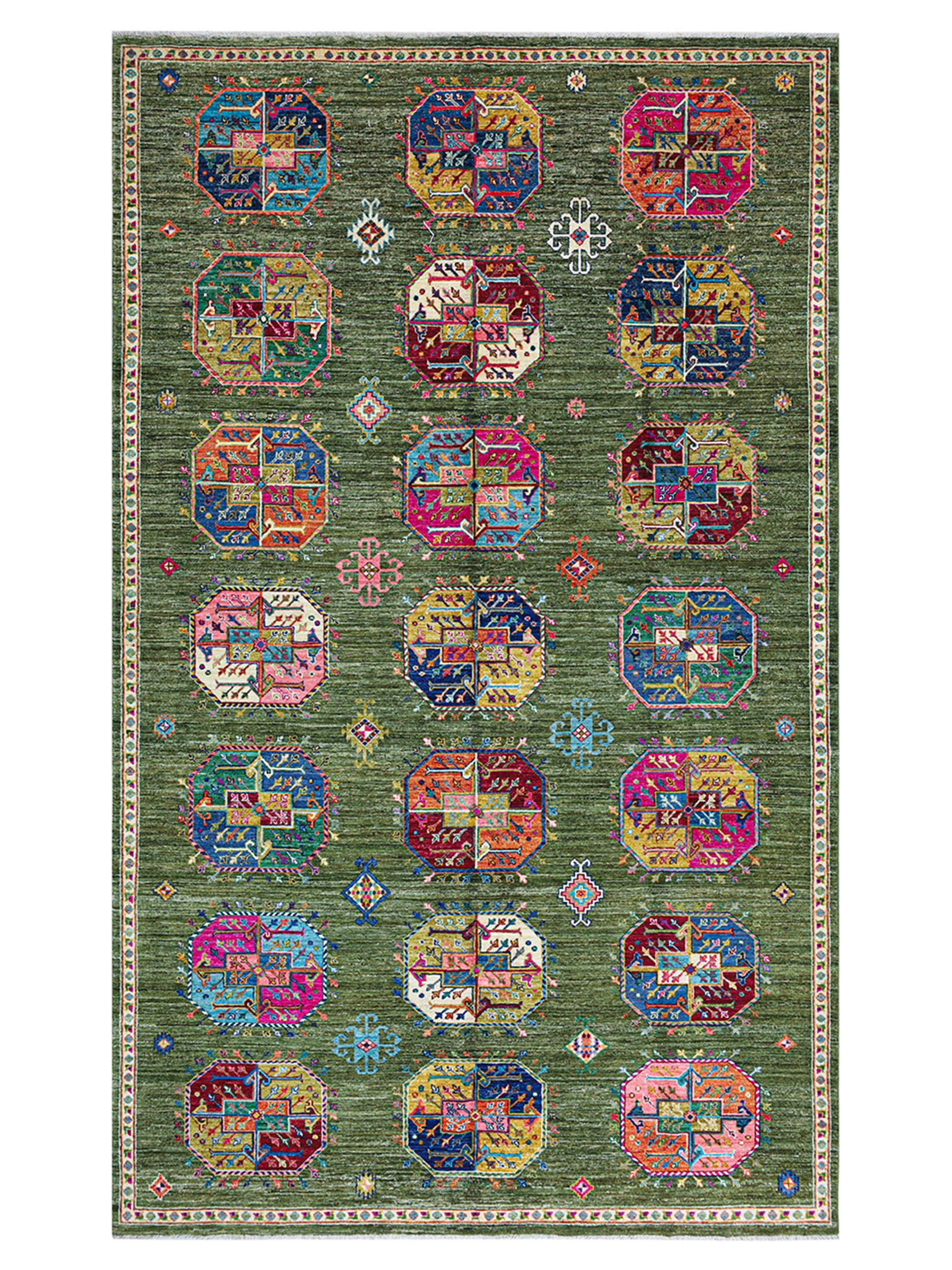 Buchara Ghazni ca. 200 x 338 cm, Unikat / Einzelstück