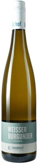 2020 Weißer Burgunder trocken - Weingut Bendehof