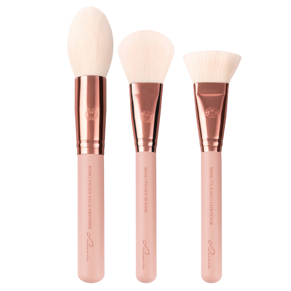 luvia Expansion Set - Rose Golden Vintage Kit de Pinceaux à Maquillage