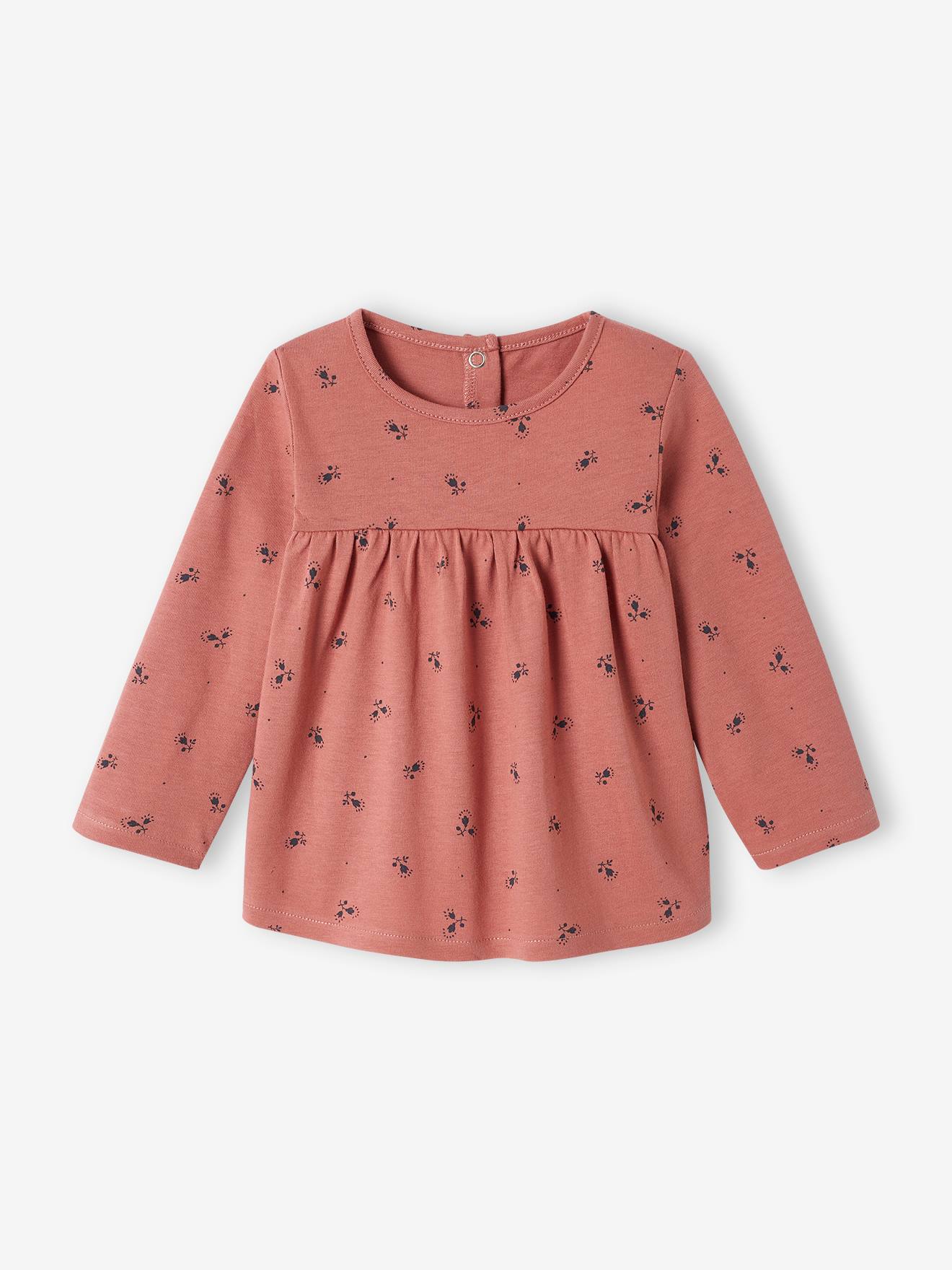 T-shirt imprimé bébé fille bleu nuit